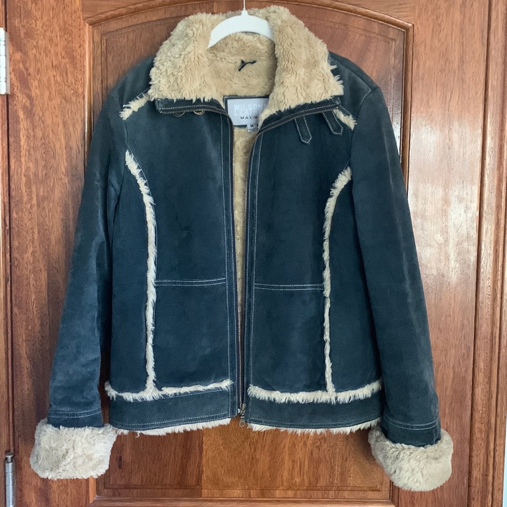 Vintage Wilson denim suede size M
